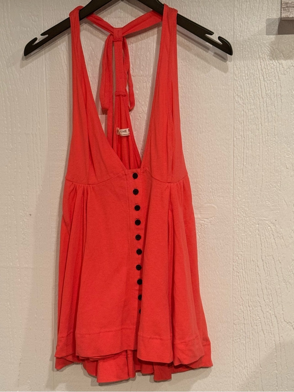 Valerie Halter Cotton Tunic NWOT tart berry - Picture 5 of 6